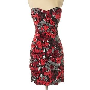 Bailey Blue strappless cocktail dress